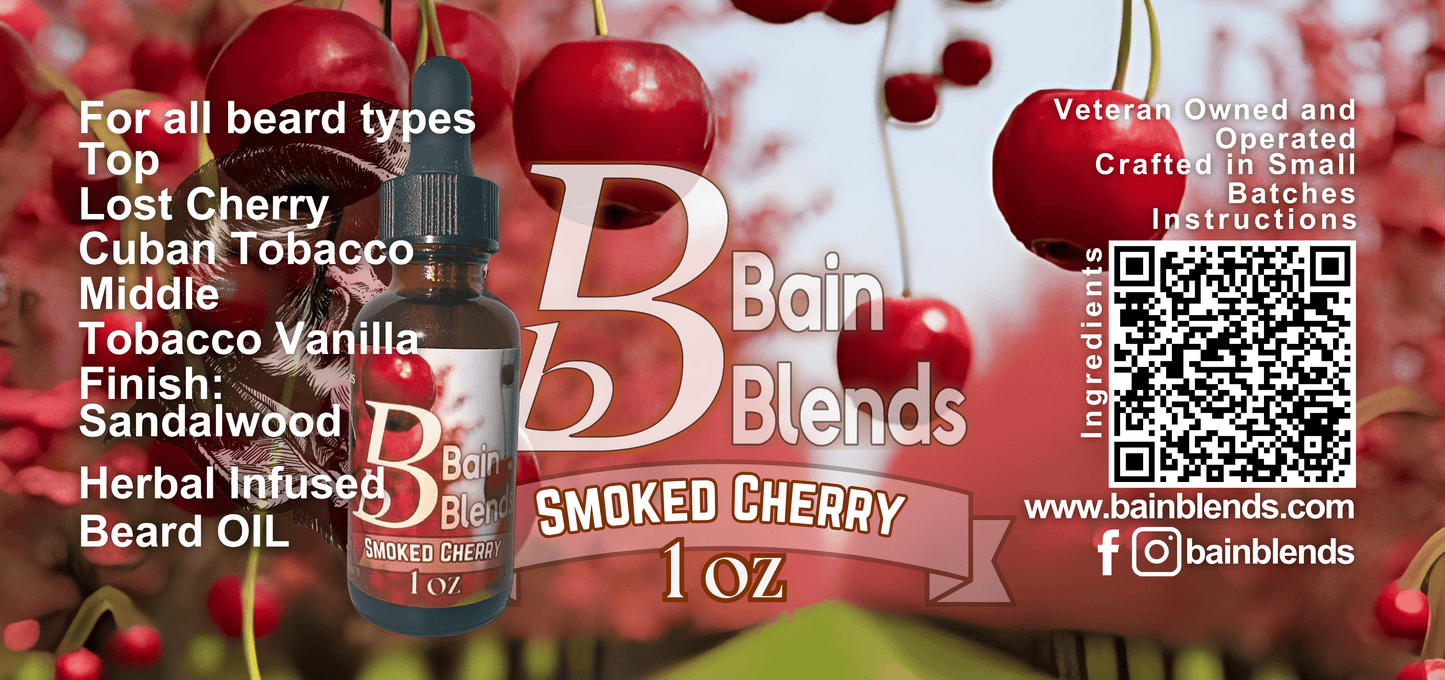 1 oz. Smoked Cherry (Lost Cherry, Cuban Tobacco, Tobacco Vanilla, Sandalwood)