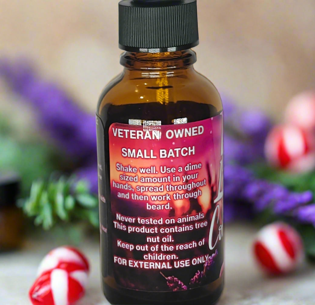 1 oz. Beard Oil, Cool Serenity (Lavender and Peppermint)