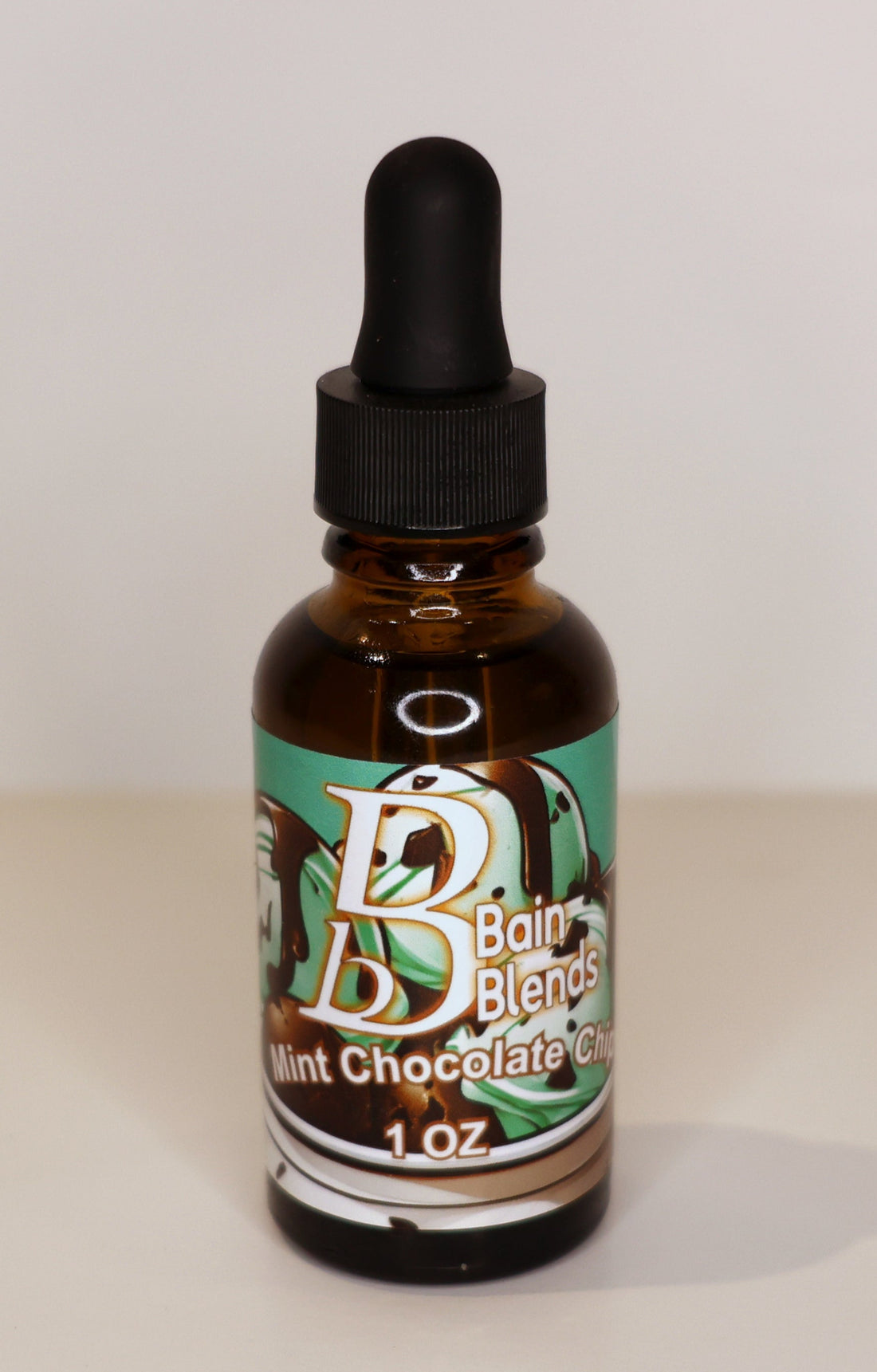 Mint Chocolate Chip, 1 oz Beard Oil (Chocolate, Wintermint, and Cream)
