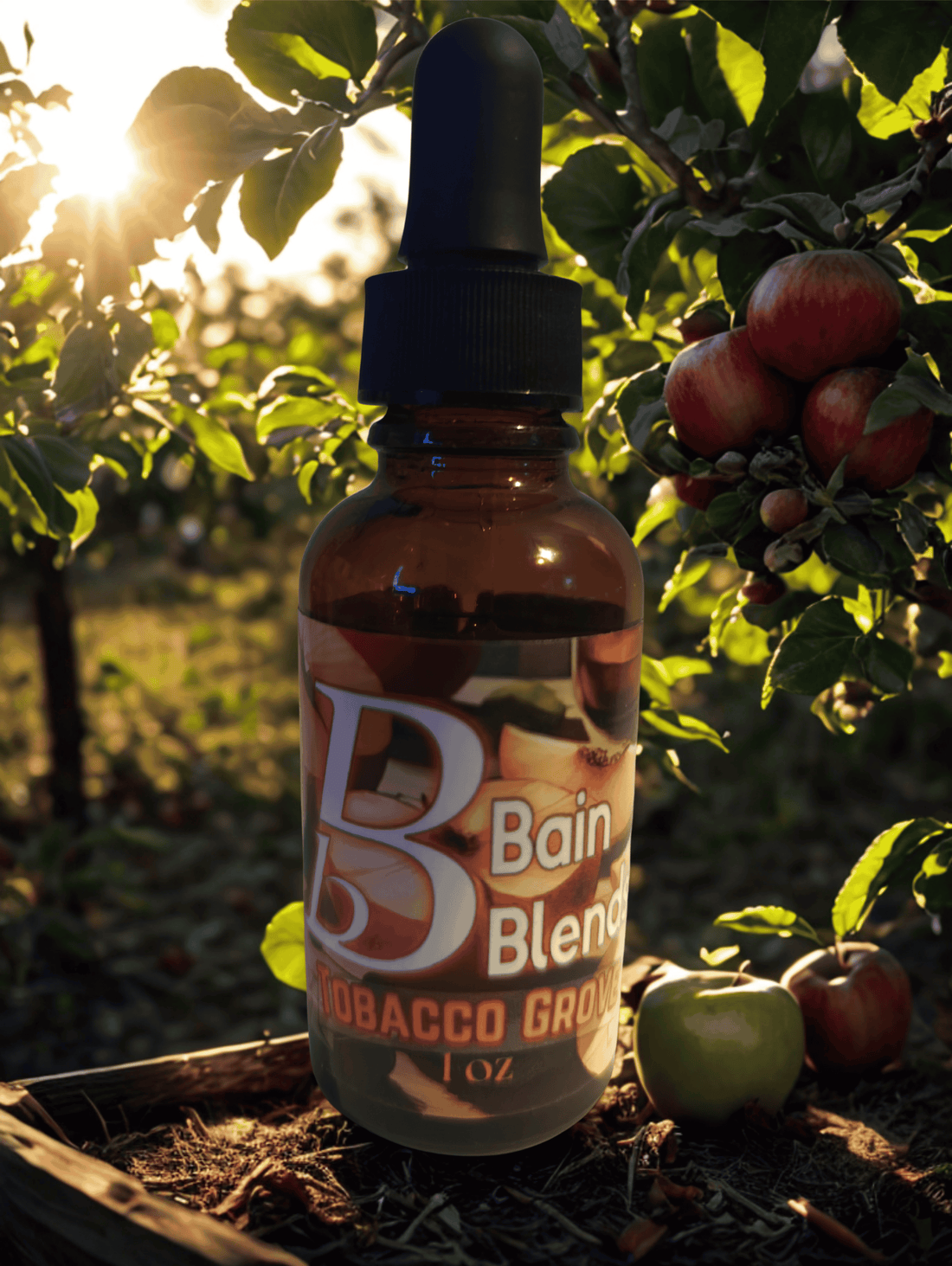 Tobacco Grove, 1 oz Beard Oil (Peach, Apple, Tobacco, and Oud)