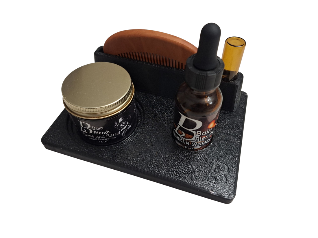 Product Caddy & Beard Primer Reservoir and 1, 5 ml oil