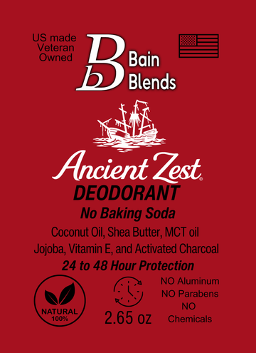 Ancient Zest (Bright citrus, cool mint, grounded musk, Spicy)