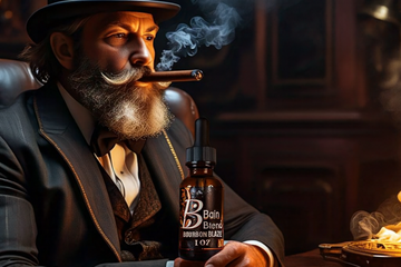 Bourbon Blaze, 1 oz Beard Oil (Cuban Tobacco, Bourbon, Marshmallow, Chocolate, and Charcoal) 4 Blends Available