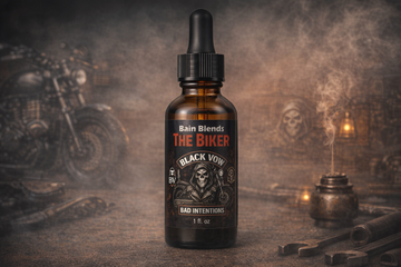 The Biker-The Iron Oath(Tom Ford Oud Minerale, Mineral Steele, Black Leather, Birch Tar, Dark Oud, Smoked Incense, Dark Black Patchouli, Heated Accord)