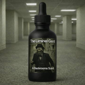 The Liminal Gent, A Backrooms Scent (Magnolia, Tonka, Oud, Amber, Smoke, Birch, Frankincense, Myrrh, Bergamot, Oud, Lavandin))
