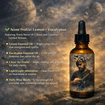 Stever, Beard Oil (Lemon, Eucalyptus) 4 Blends Available