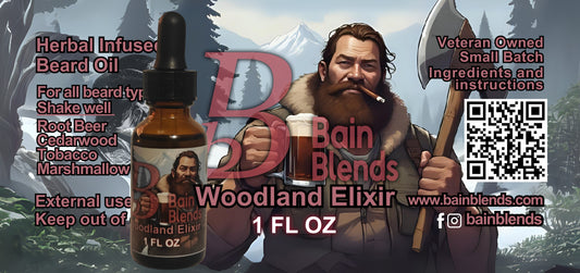 1 oz. Woodland Elixir (Root Beer, Cedarwood, Sweet Tobacco, Marshmallow)