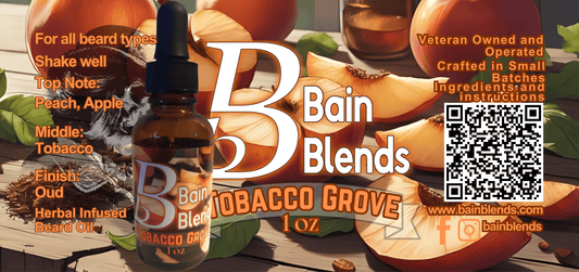 1 oz. Tobacco Grove (Peach, Apple, Tobacco, and Oud)