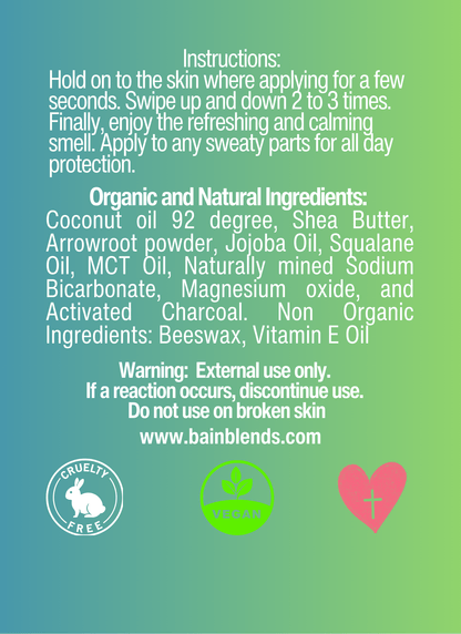 Natural Deodorant, Driftwood and Sage
