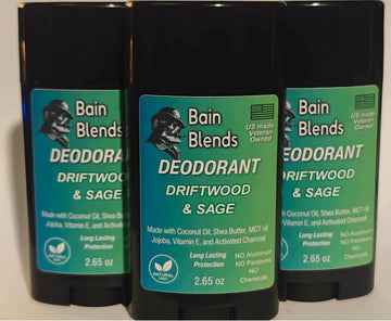 Natural Deodorant, Driftwood and Sage