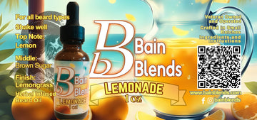 Lemonade, 1 oz Beard Oil (Lemon, Brown Sugar, and Lemongrass) 4 Blends Available