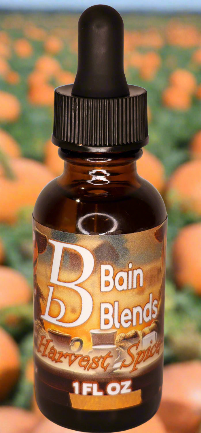 Spice Harvest, 1 oz. Beard Oil (Lemon Peel, Nutmeg, Clove, Cinnamon, & Ginger)