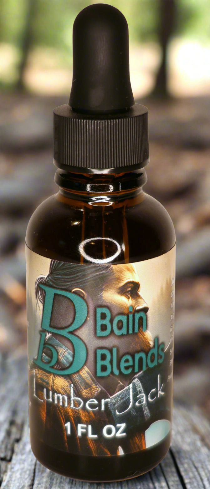 LumberJack, 1 oz. Beard Oil (Clary Sage, Juniper Berry, Cedarwood, and Sandalwood)
